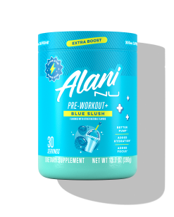 Alani Nu Featured pre-workout+ - blue slush