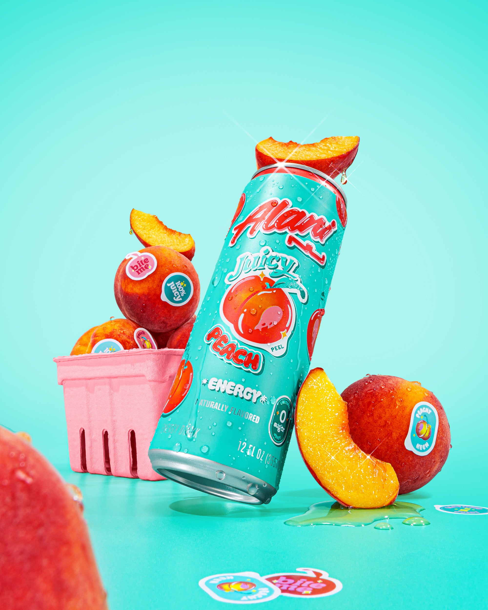 Alani Nu Featured energy drink - juicy peach - Image 4