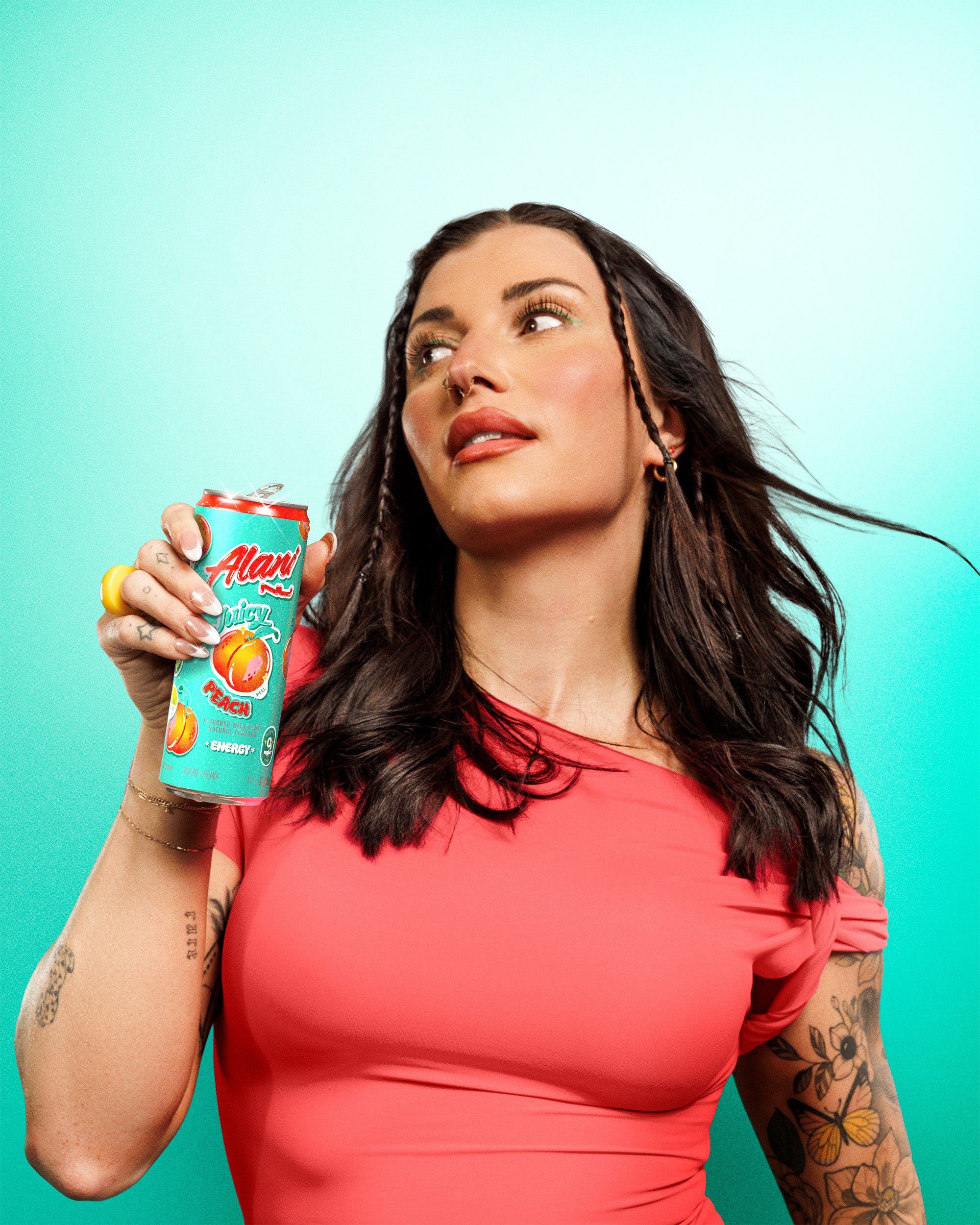 Alani Nu Featured energy drink - juicy peach - Image 5